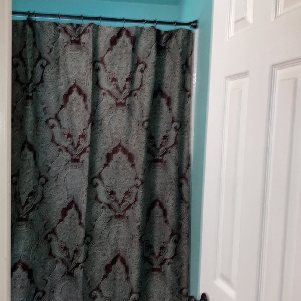 Beautiful Paisley Shower Curtain